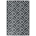 Casa si Gradina - Textile si covoare - Covoare - Covoare casa - Covor de exterior, alb si negru, 190x290 cm, PP - Infinity.ro
