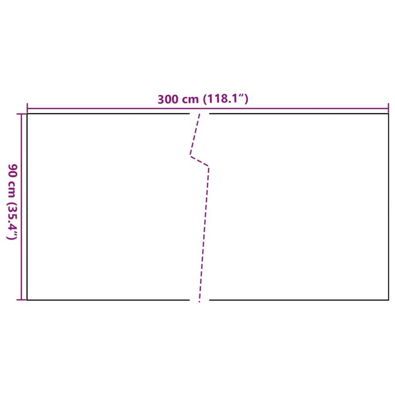 Casa si Gradina - Gradina si terasa - Garduri, panouri si accesorii - Paravan pentru balcon, maro si negru, 300x90 cm, poliratan - Infinity.ro