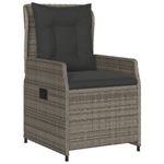 Casa si Gradina - Gradina si terasa - Mobilier exterior - Seturi mobila gradina - Set mobilier de gradina cu perne, 5 piese, gri, poliratan - Infinity.ro