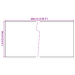 Casa si Gradina - Gradina si terasa - Garduri, panouri si accesorii - Paravan pentru balcon, antracit, 600x90 cm, poliratan - Infinity.ro