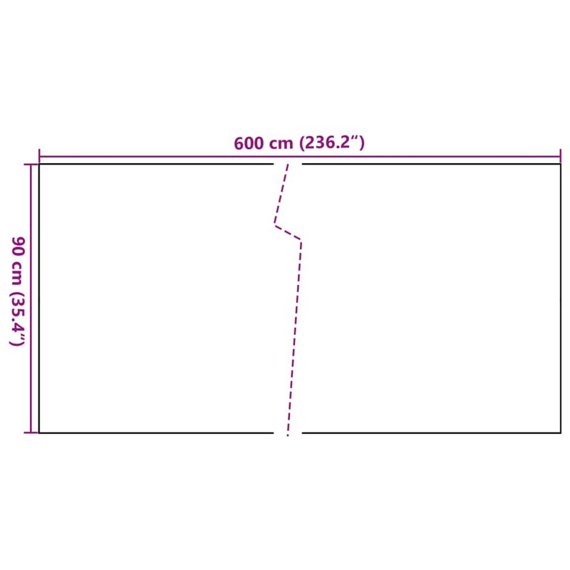 Casa si Gradina - Gradina si terasa - Garduri, panouri si accesorii - Paravan pentru balcon, antracit, 600x90 cm, poliratan - Infinity.ro