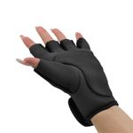Sport si Outdoor - Ciclism - Accesorii pentru biciclete - Accesorii siguranta ciclism - Manusi ciclism fara degete culoarea negru - Infinity.ro