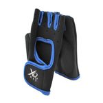 Sport si Outdoor - Ciclism - Accesorii pentru biciclete - Accesorii siguranta ciclism - Manusi ciclism fara degete culoarea albastru - Infinity.ro