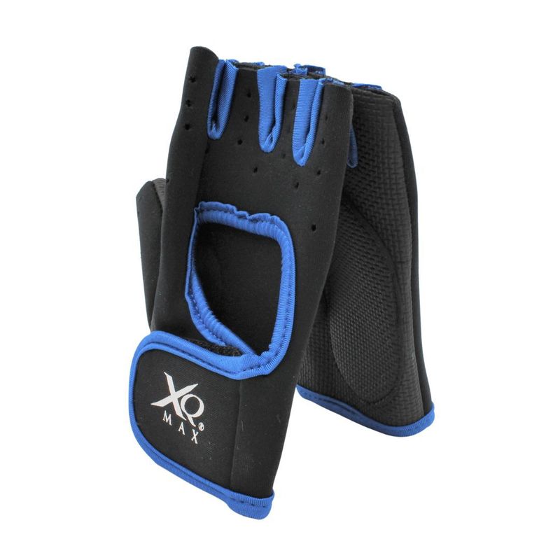 Sport si Outdoor - Ciclism - Accesorii pentru biciclete - Accesorii siguranta ciclism - Manusi ciclism fara degete culoarea albastru - Infinity.ro