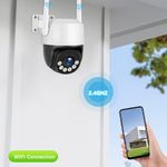 Casa si Gradina - Electrice - Smart Home - Camere de supraveghere - Camera wi fi ptz cctv ip 2 cai audio-interfon, retea, exterior-interior 1080 p - Infinity.ro