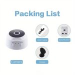 Casa si Gradina - Electrice - Smart Home - Camere de supraveghere - Mini cameră de supraveghere, wi-fi, supraveghere live, inregistrare - Infinity.ro