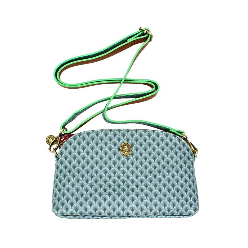 Fashion, accesorii si bijuterii - Femei - Accesorii femei - Genti si rucsacuri femei - Geanta verde crossbody 22x6x13,5 cm Suki - Infinity.ro
