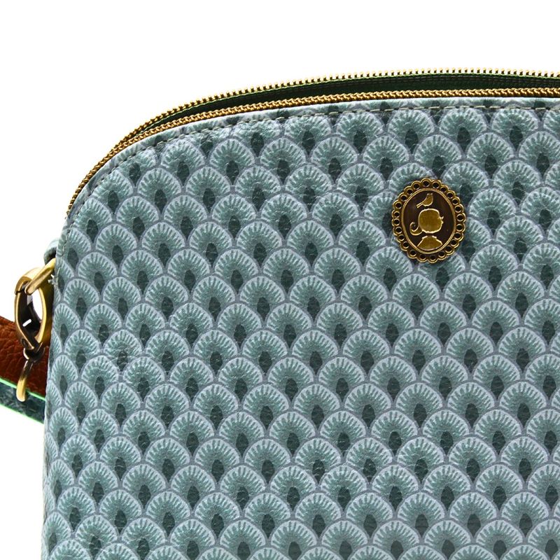 Fashion, accesorii si bijuterii - Femei - Accesorii femei - Genti si rucsacuri femei - Geanta verde crossbody 22x6x13,5 cm Suki - Infinity.ro