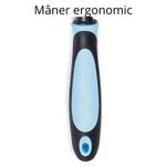 Petshop - Ingrijire si Igiena - Aparate de ingrijire - Alte aparate ingrijire animale - Pieptene dublu albastru pentru caini si pisici cu par lung sau scurt - Infinity.ro