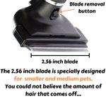 Petshop - Ingrijire si Igiena - Aparate de ingrijire - Alte aparate ingrijire animale - Perie trimmer caini si pisici profesionala cu autocuratare - Roz, Medie - Infinity.ro