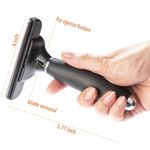 Petshop - Ingrijire si Igiena - Aparate de ingrijire - Alte aparate ingrijire animale - Perie trimmer caini si pisici profesionala cu autocuratare - Roz, Mare - Infinity.ro