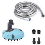 Petshop - Ingrijire si Igiena - Aparate de ingrijire - Alte aparate ingrijire animale - Perie dus cu furtun pentru caini si pisici cu par lung sau scurt cu buton de eliberare a samponului - Infinity.ro