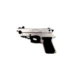 Sport si Outdoor - Camping - Cutite, bricege si accesorii - Cutite si bricege - Briceag tip pistol, IdeallStore®, 18 cm, argintiu - Infinity.ro