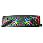 Sport si Outdoor/Fitness/Aparate fitness/Accesorii aparate fitness - Set portabil pentru flotari, 4 zone de lucru, pentru incepatori si avansati - Infinity.ro