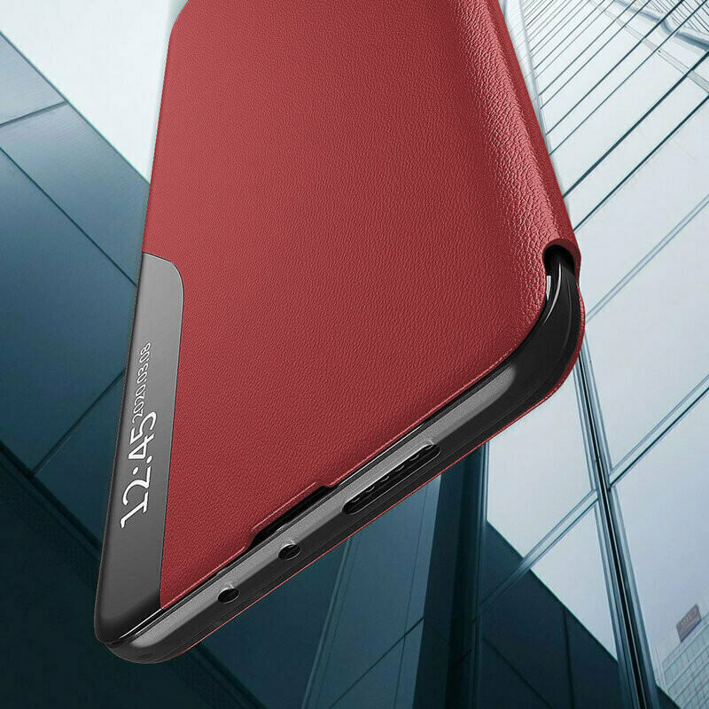 Laptop, Telefoane si Tablete - Telefoane mobile si accesorii - Accesorii Telefoane - Huse telefoane - Husa pentru Xiaomi Rosumi Note 9T - Techsuit eFold Series - Rosu - Infinity.ro