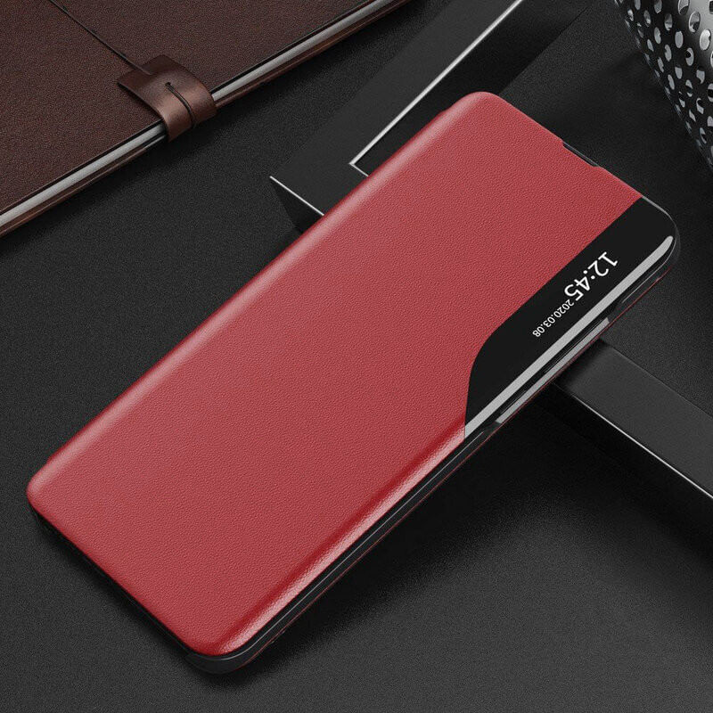 Laptop, Telefoane si Tablete - Telefoane mobile si accesorii - Accesorii Telefoane - Huse telefoane - Husa pentru Xiaomi Rosumi Note 9T - Techsuit eFold Series - Rosu - Infinity.ro