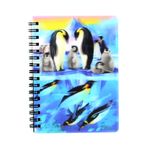 Carti si Birotica - Papetarie - Agende si calendare - Agende si carnete - Carnetel zoo cu spirala 3D Penguin Plunge - Infinity.ro