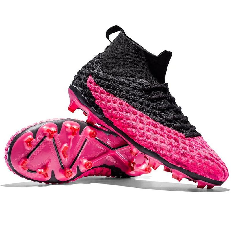 Sport si Outdoor - Echipament Sportiv - Incaltaminte sport - Pantofi sport - Ghete de fotbal MBrands FG , pentru teren cu iarba, 7.2 , culoare negru 44 - Infinity.ro