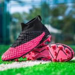 Sport si Outdoor - Echipament Sportiv - Incaltaminte sport - Pantofi sport - Ghete de fotbal MBrands FG , pentru teren cu iarba, 7.2 , culoare negru 42 - Infinity.ro