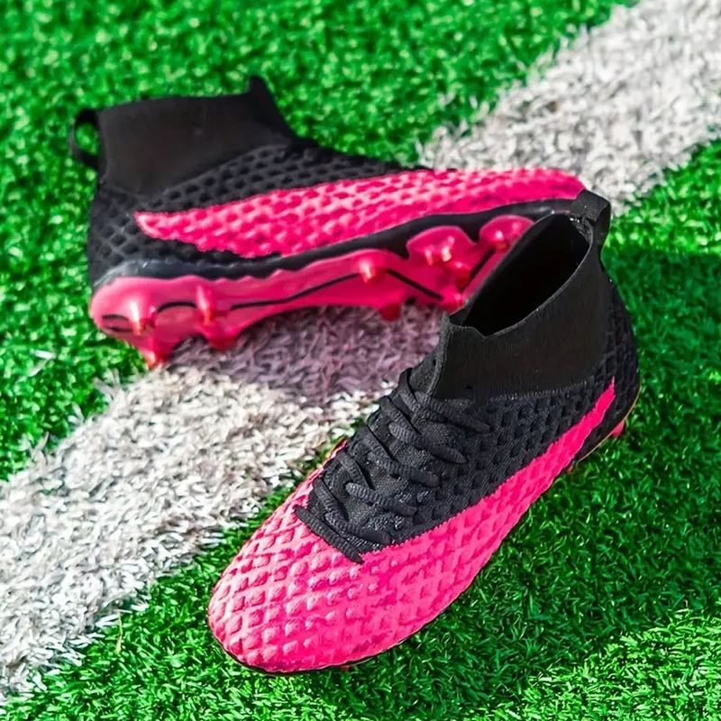 Sport si Outdoor - Echipament Sportiv - Incaltaminte sport - Pantofi sport - Ghete de fotbal MBrands FG , pentru teren cu iarba, 7.2 , culoare negru 42 - Infinity.ro