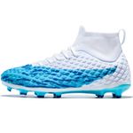Sport si Outdoor - Echipament Sportiv - Incaltaminte sport - Pantofi sport - Ghete de fotbal MBrands FG , pentru teren cu iarba, 7.2 , culoare albastru 44 - Infinity.ro