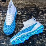 Sport si Outdoor - Echipament Sportiv - Incaltaminte sport - Pantofi sport - Ghete de fotbal MBrands FG , pentru teren cu iarba, 7.2 , culoare albastru 44 - Infinity.ro