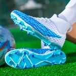 Sport si Outdoor - Echipament Sportiv - Incaltaminte sport - Pantofi sport - Ghete de fotbal MBrands FG , pentru teren cu iarba, 7.2 , culoare albastru 44 - Infinity.ro