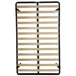 Casa si Gradina - Mobilier - Saltele si somiere - Somiere - Somiera pat Sanremo 140x200, cadru metal, 12 lamele, cu picioare 25 cm - Infinity.ro
