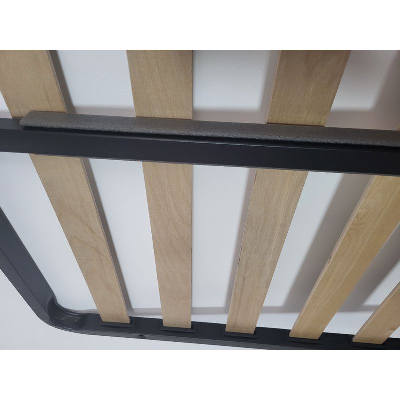 Casa si Gradina - Mobilier - Saltele si somiere - Somiere - Somiera pat Sanremo 140x200, cadru metal, 12 lamele, cu picioare 25 cm - Infinity.ro