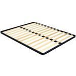 Casa si Gradina - Mobilier - Saltele si somiere - Somiere - Somiera pat Sanremo, 12 lamele, cadru metal, fara picioare, 140 x 200 - Infinity.ro