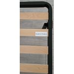 Casa si Gradina - Mobilier - Saltele si somiere - Somiere - Somiera pat Milano 180x200, 13 lamele lemn, cadru metal, cu picioare 30 cm - Infinity.ro