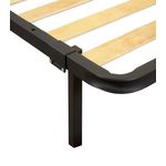 Casa si Gradina - Mobilier - Saltele si somiere - Somiere - Somiera pat Milano 140x200, cu picioare 30 cm, 13 lamele lemn, cadru metal - Infinity.ro