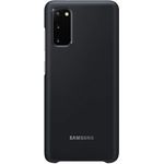 Laptop, Telefoane si Tablete - Telefoane mobile si accesorii - Accesorii Telefoane - Huse telefoane - Husa de protectie Samsung pentru Galaxy S20, LED Cover, Negru - Infinity.ro