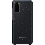 Laptop, Telefoane si Tablete - Telefoane mobile si accesorii - Accesorii Telefoane - Huse telefoane - Husa de protectie Samsung pentru Galaxy S20, LED Cover, Negru - Infinity.ro