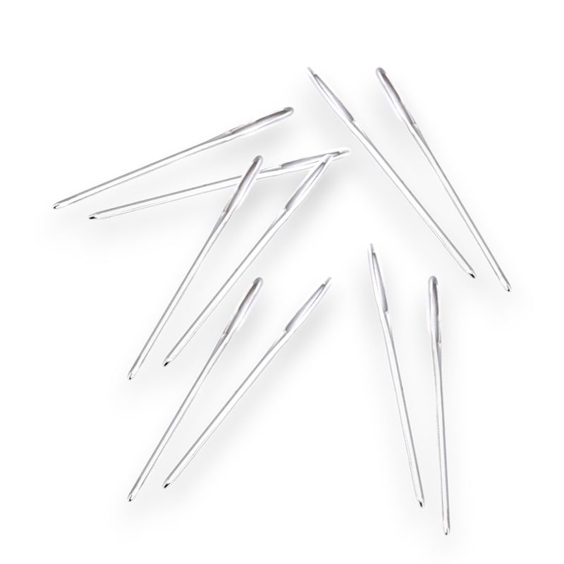 Casa si Gradina - Decoratiuni - DIY - Articole mercerie - Set 10 ace pentru cusut cu varf bont Crisalida, lungime 7 cm - Infinity.ro