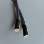 Casa si Gradina - Decoratiuni - DIY - Articole mercerie - Set 2 capete metalice cu sigurante pentru snur Crisalida, 6 mm, Negru - Infinity.ro