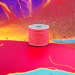 Casa si Gradina - Decoratiuni - DIY - Articole mercerie - Cordelina paracord Crisalida, diametru 2.5 mm, lungime 25 m, Roz neon - Infinity.ro
