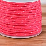 Casa si Gradina - Decoratiuni - DIY - Articole mercerie - Snur paracord Crisalida, diametru 2.5 mm, lungime 25 m, Roz neon - Infinity.ro