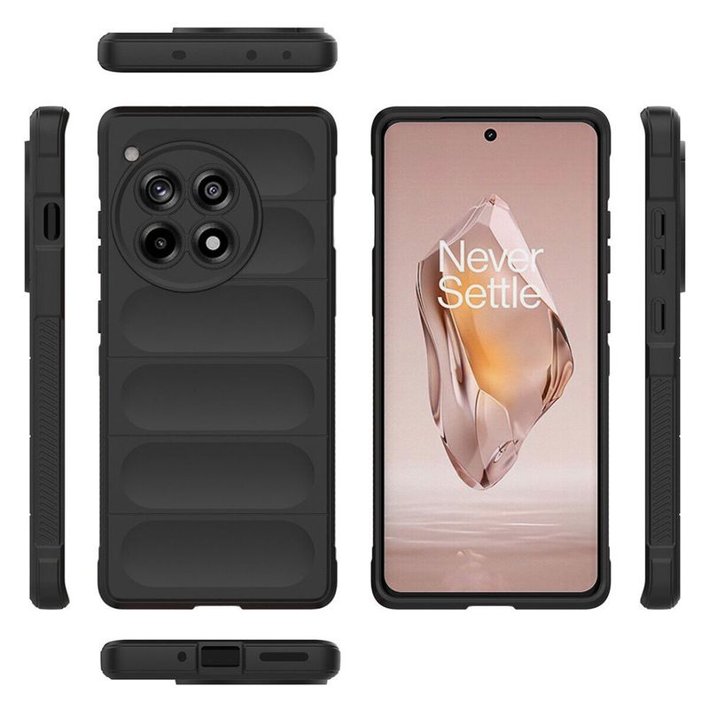 Laptop, Telefoane si Tablete - Telefoane mobile si accesorii - Accesorii Telefoane - Huse telefoane - Husa pentru OnePlus 12R - Techsuit Magic Shield - Negru - Infinity.ro