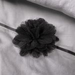 Fashion, accesorii si bijuterii - Femei - Bijuterii femei - Coliere femei - Colier gotic pentru gat Crisalida, diametru 10,5 cm, Floare neagra - Infinity.ro