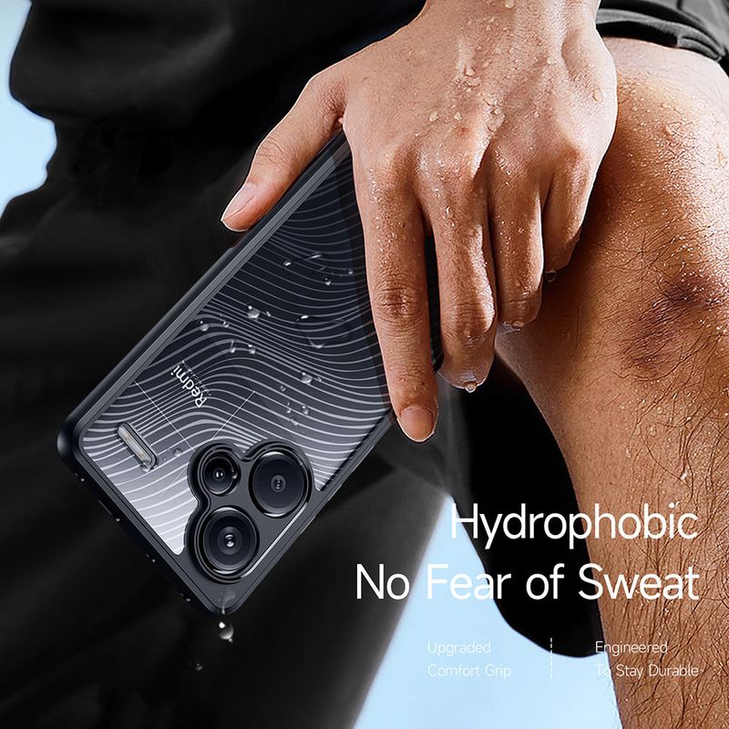 Laptop, Telefoane si Tablete - Telefoane mobile si accesorii - Accesorii Telefoane - Huse telefoane - Husa pentru Xiaomi Rosumi Note 13 Pro+ 5G - Dux Ducis Aimo Series - Negru - Infinity.ro