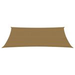 Casa si Gradina - Gradina si terasa - Umbrele si pavilioane - Umbrele - Parasolar, gri taupe, 3x5 m, HDPE, 160 g/m² - Infinity.ro