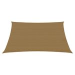 Casa si Gradina - Gradina si terasa - Umbrele si pavilioane - Umbrele - Panza parasolar, gri taupe, 6x6 m, HDPE, 160 g/m² - Infinity.ro