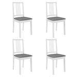 Casa si Gradina - Mobilier - Seturi de mobilier - Seturi bucatarie - Set mobilier de bucatarie, 5 piese, alb, MDF - Infinity.ro