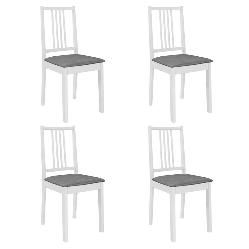 Casa si Gradina - Mobilier - Seturi de mobilier - Seturi bucatarie - Set mobilier de bucatarie, 5 piese, alb, MDF - Infinity.ro