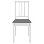 Casa si Gradina - Mobilier - Seturi de mobilier - Seturi bucatarie - Set mobilier de bucatarie, 5 piese, alb, MDF - Infinity.ro