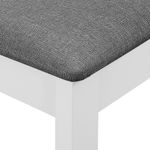 Casa si Gradina - Mobilier - Seturi de mobilier - Seturi bucatarie - Set mobilier de bucatarie, 5 piese, alb, MDF - Infinity.ro
