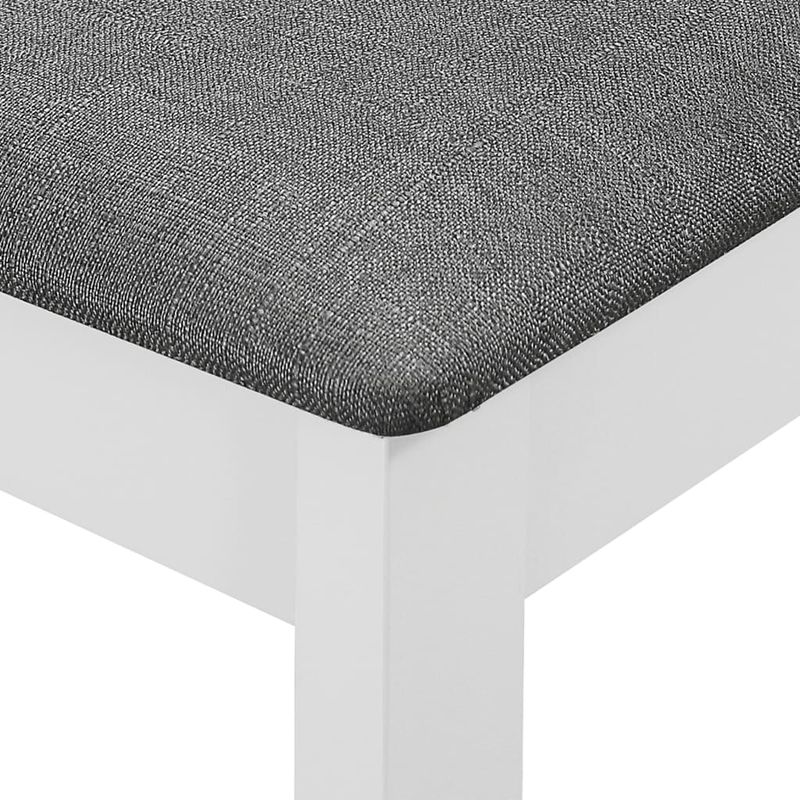 Casa si Gradina - Mobilier - Seturi de mobilier - Seturi bucatarie - Set mobilier de bucatarie, 5 piese, alb, MDF - Infinity.ro