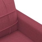 Casa si Gradina - Mobilier - Seturi de mobilier - Seturi living - Set canapea cu perne, 4 piese, rosu vin, material textil - Infinity.ro