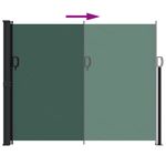 Casa si Gradina - Gradina si terasa - Umbrele si pavilioane - Umbrele - Copertina laterala retractabila, verde inchis, 170x300 cm - Infinity.ro